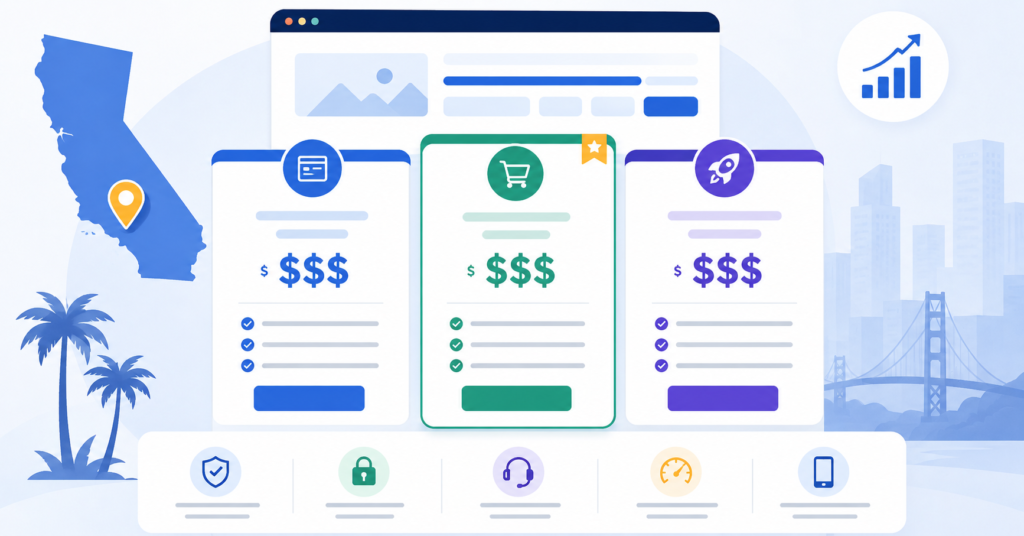 website cost california 2026 — complete pricing guide by Webment Digital