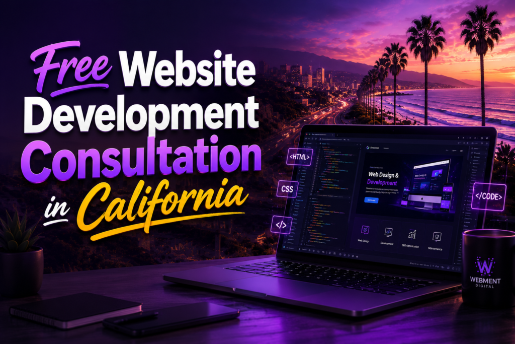 Free Website Development Consultation in California