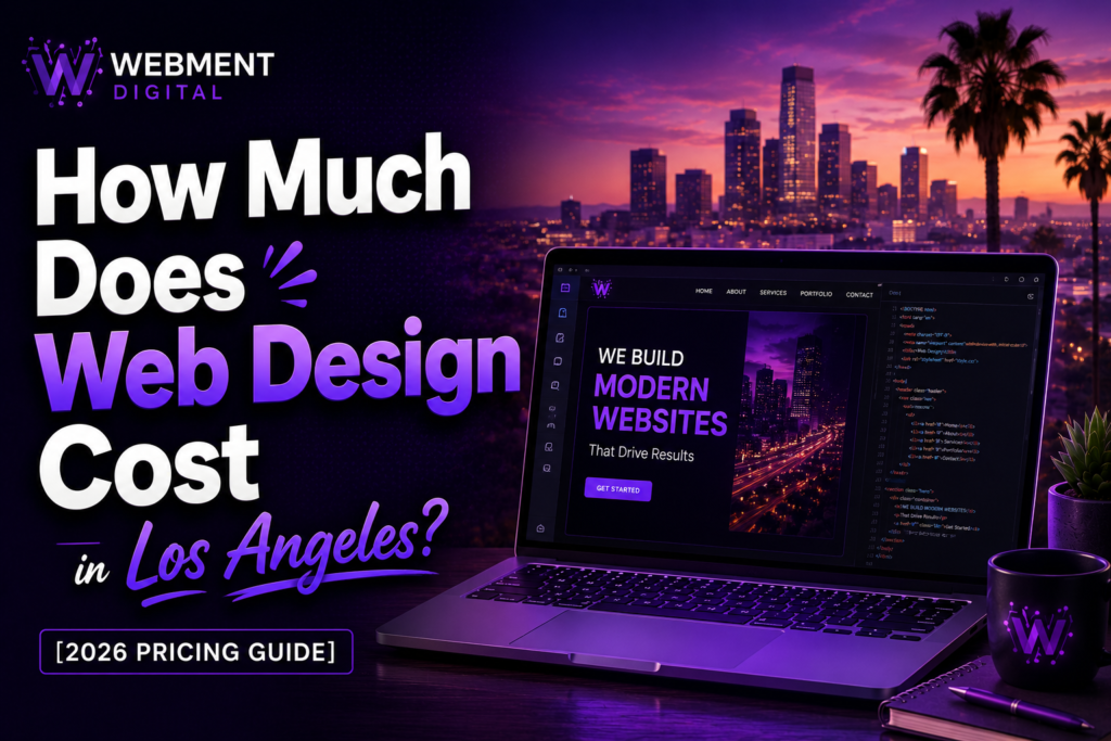 web design cost Los Angeles
