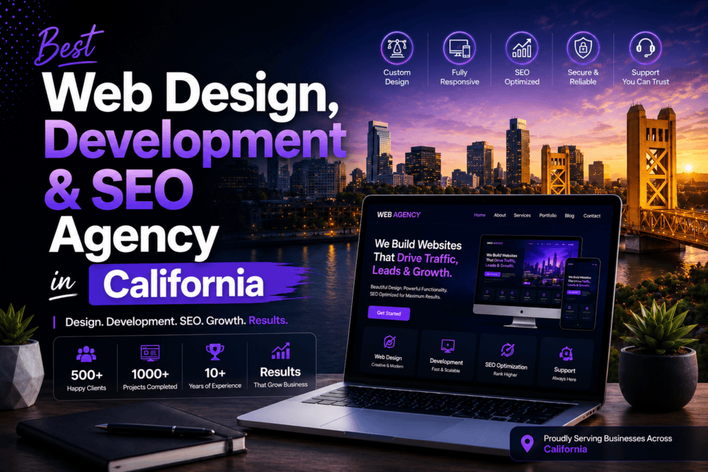 web design agency California
