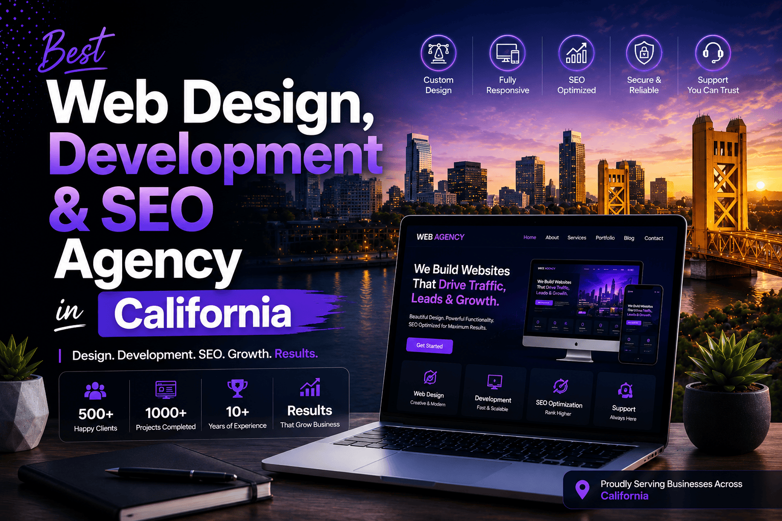 web design agency California