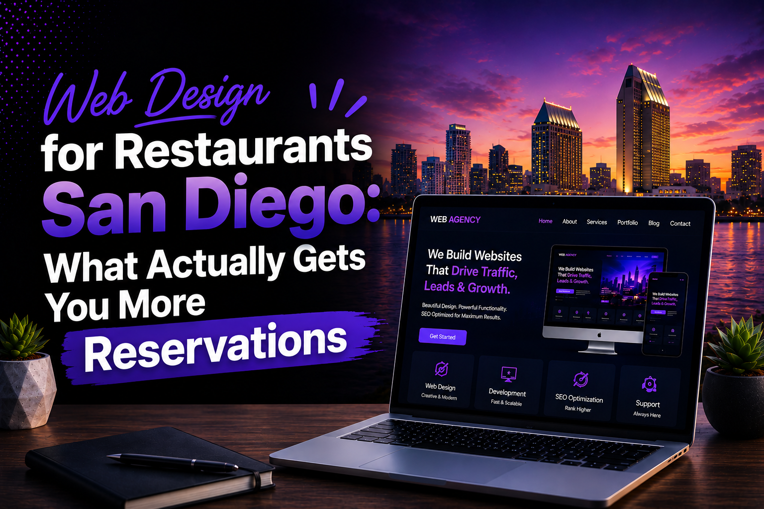 Web Design for Restaurants San Diego