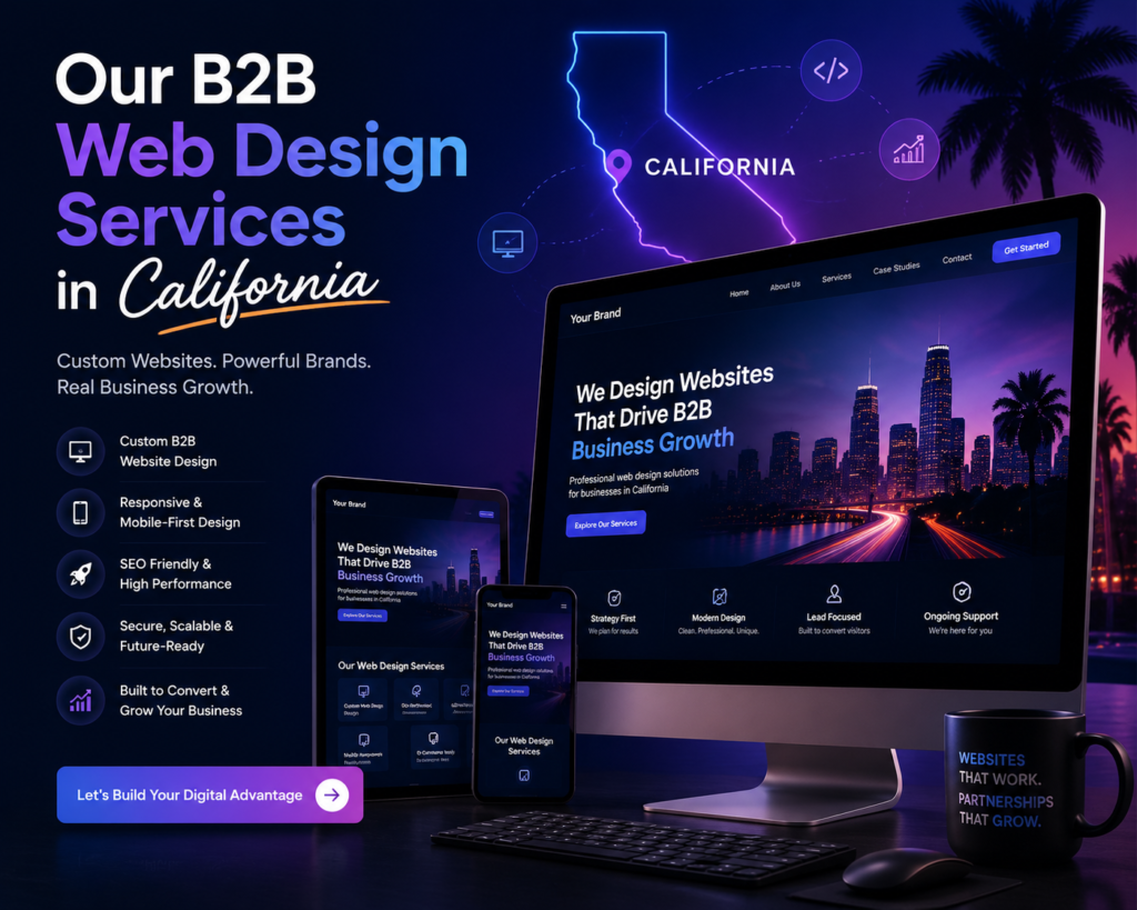 Our B2B Web Design Services in California