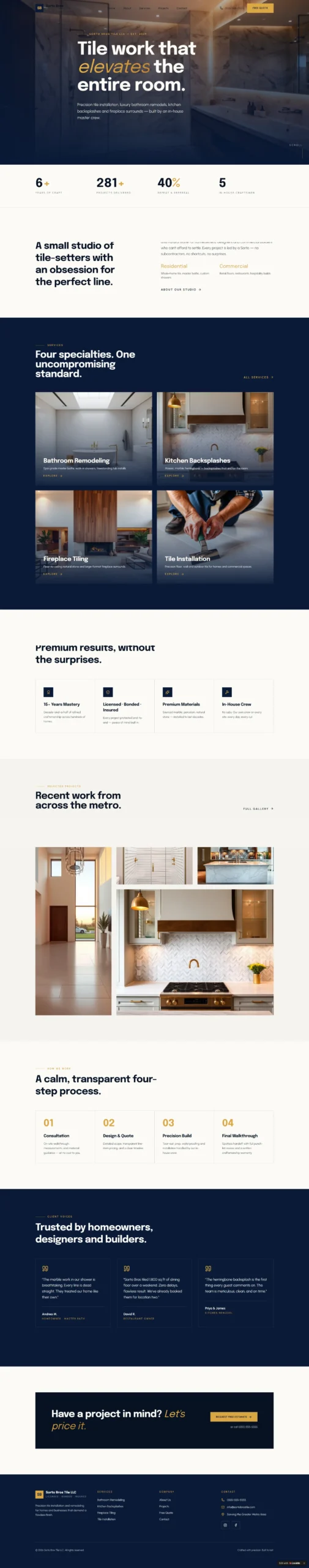fashion California web design