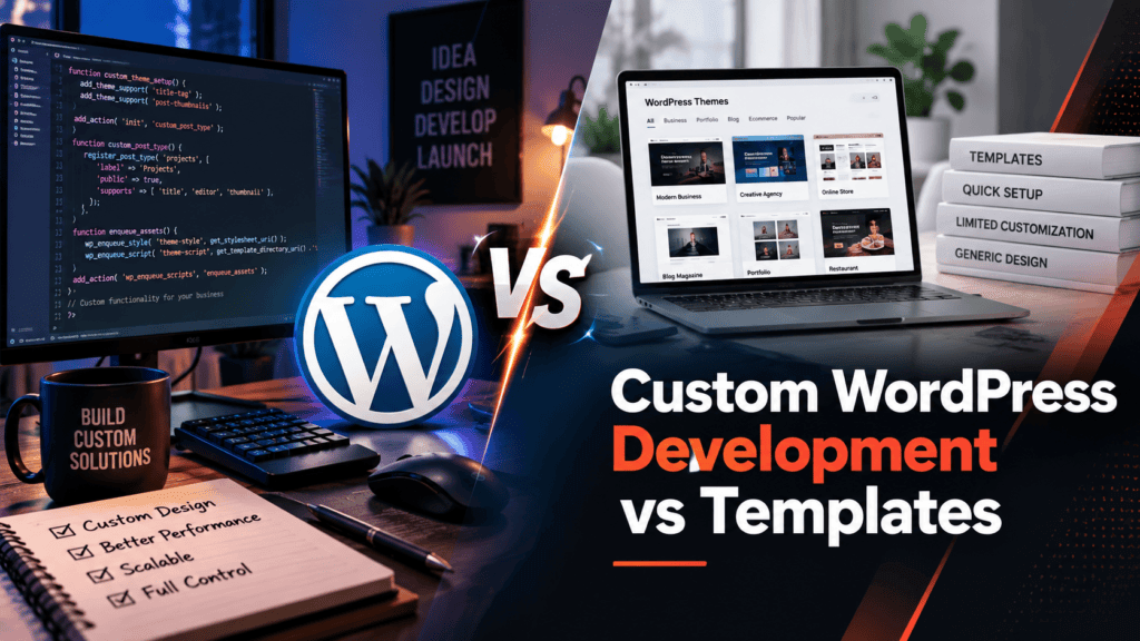 Custom WordPress Development vs Templates